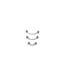 MORPH モルフ バナナバーベル ボディーピアス 18ゲージ 6mm~16mm