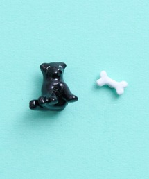 gargle（ガーグル）の「gargle ガーグル：アニマルシリーズ　パグ　犬　ドック　ピアス（ピアス（両耳用））」
