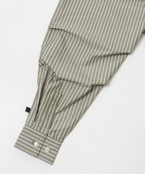 DAIWA PIER39(ダイワピア39)の「DAIWA PIER39 Ws TECH REGULAR COLLAR SHIRT L/S STRIPE(シャツ/ブラウス・メンズ・イエロー/ブルー/ライトブラウン・FREE)」の6枚目の写真