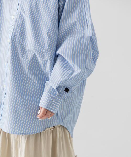 DAIWA PIER39(ダイワピア39)の「DAIWA PIER39 Ws TECH REGULAR COLLAR SHIRT L/S STRIPE(シャツ/ブラウス・メンズ・イエロー/ブルー/ライトブラウン・FREE)」の10枚目の写真