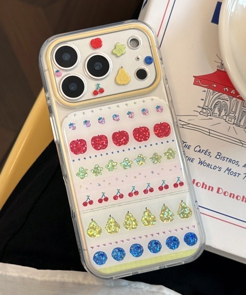 Fun & Daily(ファンアンドデイリー)の「F&D : フルーツボーダーiPhoneケース / iphone16(スマホケース/カバー・レディース・その他・iPhone 16)」の2枚目の写真