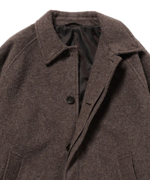 BEAMS(ビームス)の「フリース ステンカラーコート(ステンカラーコート・メンズ・ブラック/ブラウン系その他4・S/XL/M/L)」の8枚目の写真