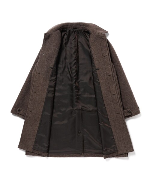 BEAMS(ビームス)の「フリース ステンカラーコート(ステンカラーコート・メンズ・ブラック/ブラウン系その他4・S/XL/M/L)」の11枚目の写真