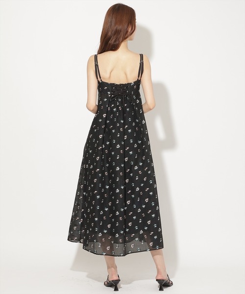 AND COUTURE(アンドクチュール)の「ジャガードタックフレアキャミワンピース(ワンピース・レディース・ブラック系その他/パープル系その他・FREE)」の13枚目の写真