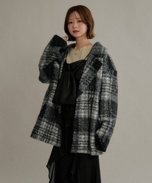 mideal | check jaket coat / チェックジャケットコート(テーラードジャケット)