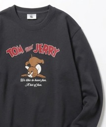 2026AW Tom and Jerry/トムとジェリー キャラクター フロント/バックプリント スウェットトレーナー レディース メンズ