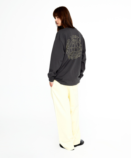LMCの「DOODLE GLOBE LONG SLV TEE vintage blue（Tシャツ/カットソー・レディース・その他・SMALL/MEDIUM/LARGE/X-LARGE）」の6枚目の写真