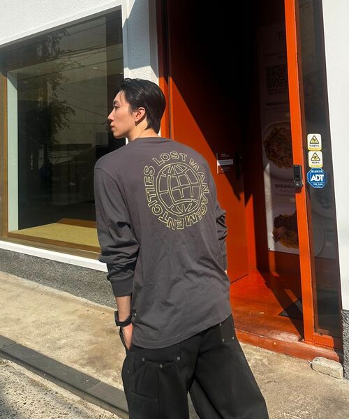 LMCの「DOODLE GLOBE LONG SLV TEE vintage blue（Tシャツ/カットソー・レディース・その他・SMALL/MEDIUM/LARGE/X-LARGE）」の17枚目の写真