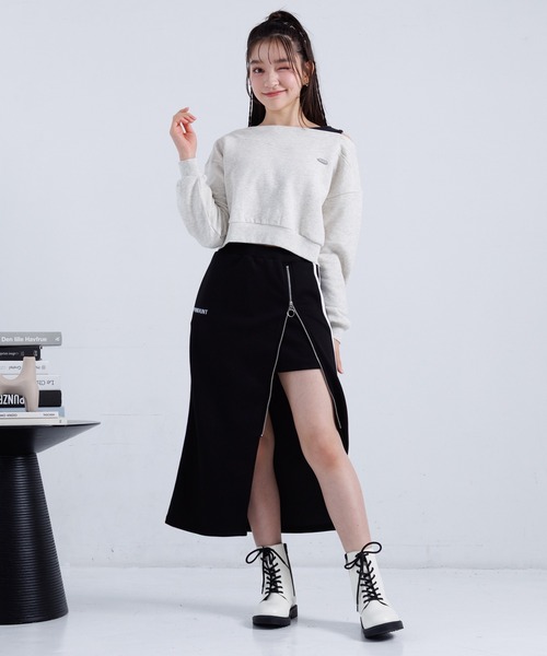 PINKHUNT（ピンクハント）の「PINKHUNT レースアップショートブーツ 2124（ブーツ・キッズ・オフホワイト/ブラック・S size/M size/L size）」の9枚目の写真