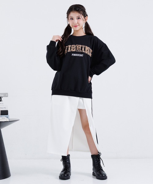 PINKHUNT（ピンクハント）の「PINKHUNT レースアップショートブーツ 2124（ブーツ・キッズ・オフホワイト/ブラック・S size/M size/L size）」の14枚目の写真