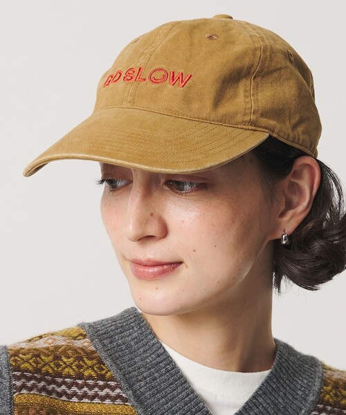 BEAUTY&YOUTH UNITED ARROWS(ビューティーアンドユースユナイテッドアローズ)の「【別注】<TOKI>ロゴキャップ(キャップ・レディース・ベージュ/ネイビー/ブラック・FREE)」の4枚目の写真