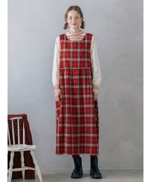 【Cross×Linen】ふんわり前後着ジャンスカ