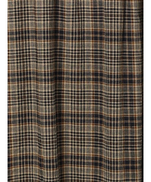 Samansa Mos2（サマンサ モスモス）の「【Cross×Linen】ふんわり前後着ジャンスカ（ワンピース・レディース・ベージュ/チャコール/レッド/キナリ・M/S）」の12枚目の写真