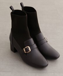 natural couture | ニットソックスブーツ(ブーツ)