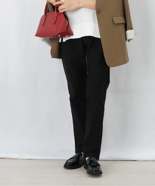 LUCA/LADY LUCK LUCA(ルカ/レディラックルカ)の「LC/LLL テーパードパンツ(その他パンツ・レディース・グリーン/ブラック/ブラウン/アイボリー・FREE)」の11枚目の写真
