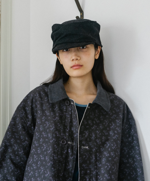 OHESHIO（オヘシオ）の「リバーシブルフローラルコットンジャケット、ベージュ（ミリタリージャケット・レディース・その他・FREE）」の7枚目の写真