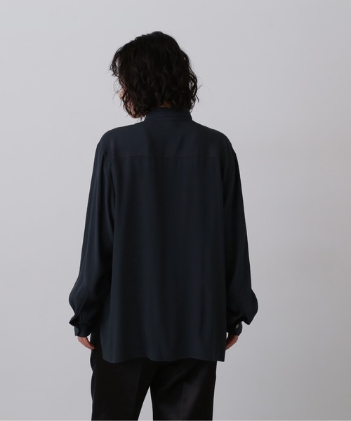 YLEVE(イレーヴ)の「YLEVE / RAYON DE CHINE SHIRT(シャツ/ブラウス・レディース・グレー/イエロー・1/0)」の18枚目の写真