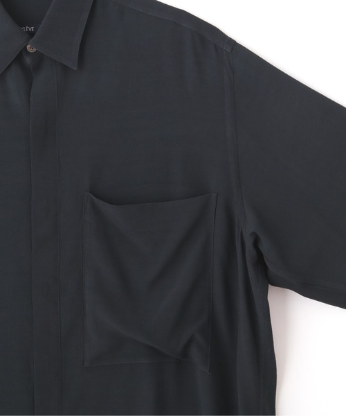 YLEVE(イレーヴ)の「YLEVE / RAYON DE CHINE SHIRT(シャツ/ブラウス・レディース・グレー/イエロー・1/0)」の3枚目の写真