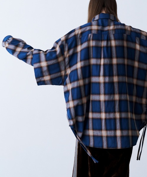 SeeSew(シーソー)の「【UNISEX】CHECK MULTI POCKET SHIRT/チェックマルチポケットシャツ(シャツ/ブラウス・メンズ・イエロー/ネイビー・L/M)」の13枚目の写真