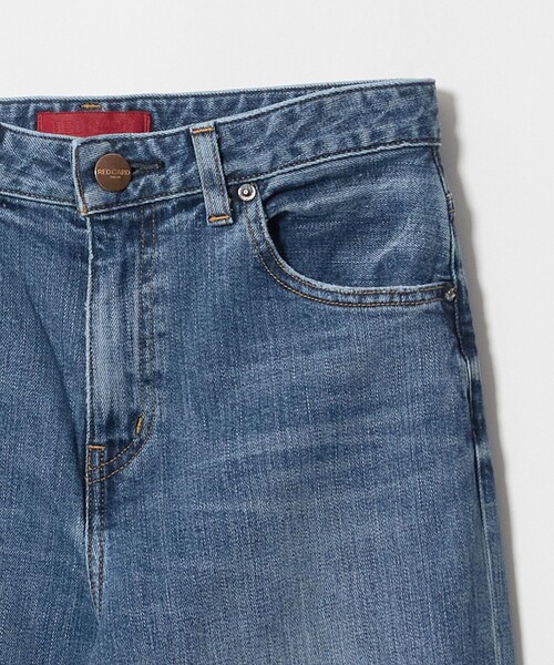 RED CARD TOKYO(レッドカード)の「<RED CARD>TRENT フレア デニムパンツ(デニムパンツ・レディース・ブラック/コバルトブルー・23/22/24/25)」の4枚目の写真