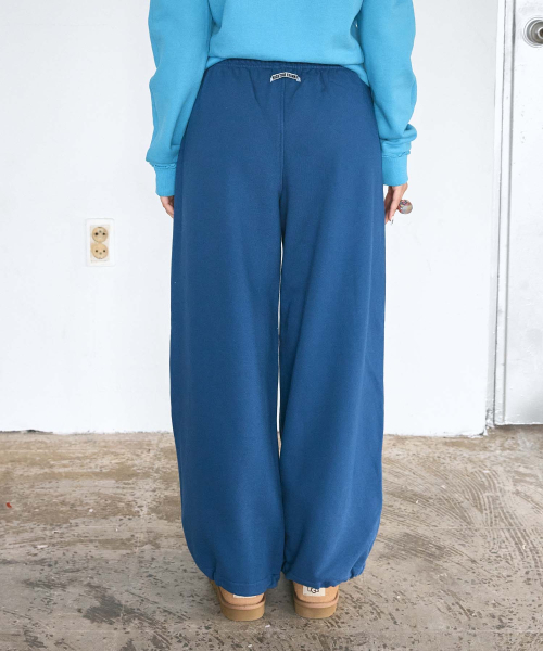 HIGHTIDEFRANKIE(ハイタイドフランキー)の「Cosmic Uniform ストリングパンツ ディープブルー(スウェットパンツ・レディース・ダークブルー・FREE)」の7枚目の写真
