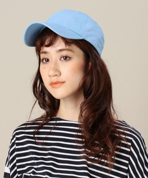 BEAUTY&YOUTH UNITED ARROWS（ビューティーアンドユースユナイテッドアローズ）の「＜BAYSIDE＞ツイル キャップ ¨◇（キャップ・レディース・ホワイト/ブラック/ナチュラル/レッド/ライトブルー/グレー/パープル/ダークブラウン・FREE）」の14枚目の写真