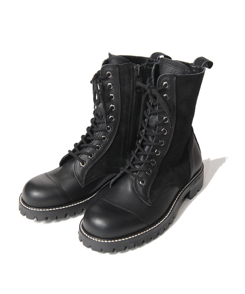 VIRGOwearworks（ヴァルゴウェアワークス）の「MILITARIA SPECIAL BOOTS 【HEXAGON】（ブーツ・メンズ・ブラウン/ブラック・28.5/23.5/26.5/27.5）」の2枚目の写真