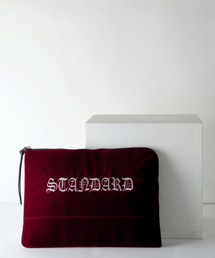 RAGEBLUE | ＜WEB限定＞ベロア刺繍クラッチバッグ/742140(クラッチバッグ)