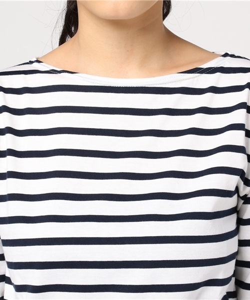 Le Minor（ルミノア）の「Le minor（ルミノワ）ボーダーカットソー（T