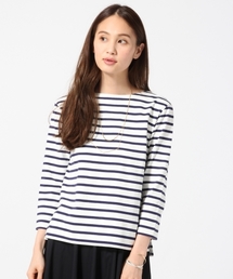 GLOBAL WORK | 【DRESS】ボーダーボートプルオーバー/745496(Tシャツ/カットソー)