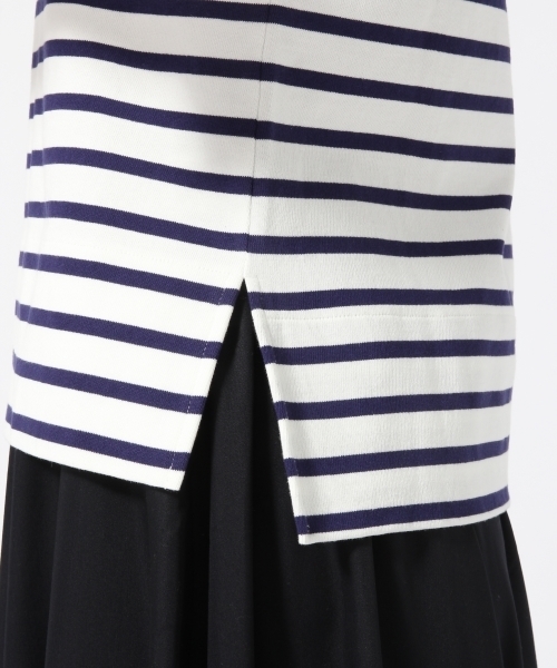 GLOBAL WORK（グローバルワーク）の「【DRESS】ボーダーボートプルオーバー/745496（Tシャツ/カットソー・レディース・オフホワイト/その他・LARGE/MEDIUM）」の5枚目の写真