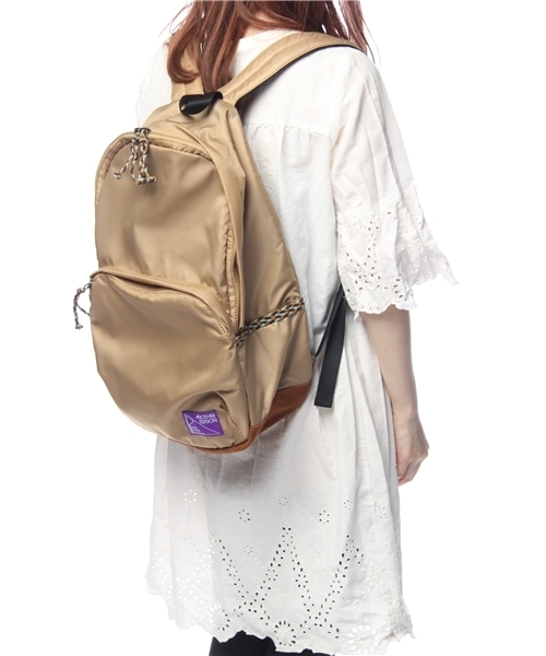 Another Edition（アナザーエディション）の「AE ミツアミコードリュック（バックパック/リュック・レディース・ブラック/ベージュ/ピンク・フリー）」の10枚目の写真