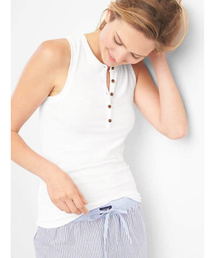 GAP | Gap リブニット ヘンリータンクトップ(Tシャツ/カットソー)