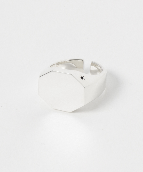 SILVER アクセサリー RING（リング）｜GDC（ジーディーシー）のファッション リング OCTAGRAM