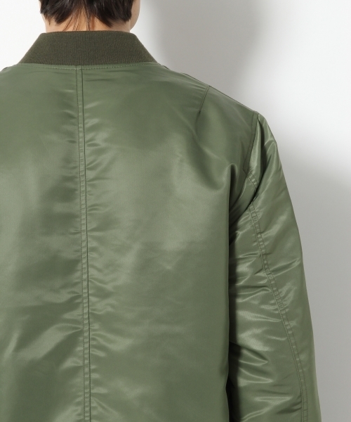 RAGEBLUE（レイジブルー）の「＜シンサレート素材使用＞MA-1/774301（MA-1・メンズ・オリーブ/パープル/ブラック・MEDIUM/LARGE/X-LARGE）」の17枚目の写真