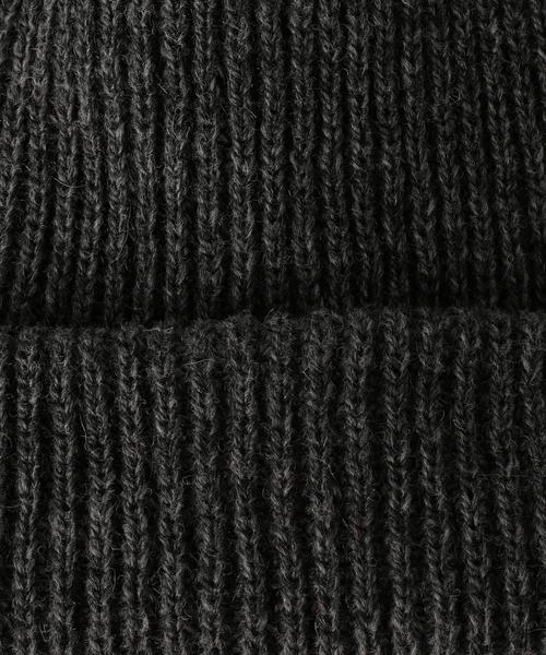 SON OF THE CHEESE（サノバチーズ）の「＜Son of the Cheese＞ニットキャップ Ψ ◆（ニットキャップ/ビーニー・レディース・ブラック/オレンジ/グレー・FREE）」の5枚目の写真