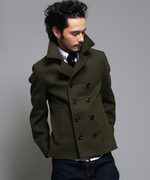 green label relaxing | ◎MILI/MELTON SHORT Pコート(ピーコート)