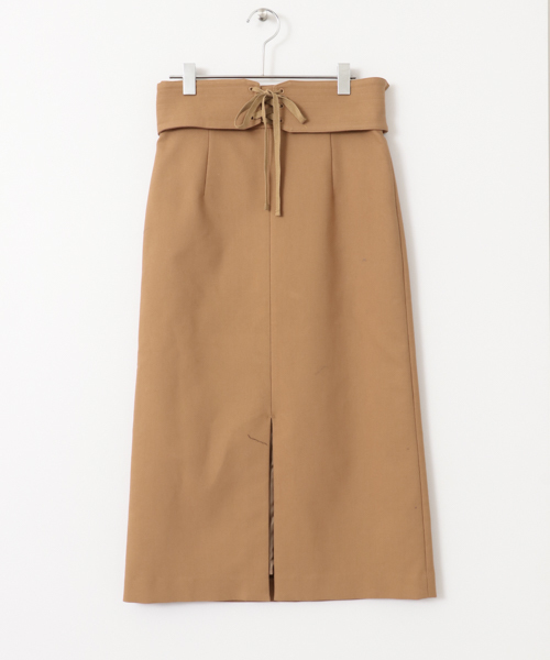 URBAN RESEARCH ROSSO WOMEN（アーバンリサーチ　ロッソ）の「ベルト付きタイトスカート（スカート・レディース・ベージュ/ブラック・36/38）」の20枚目の写真