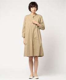 【マーガレットハウエル】FINE COTTON DRILL ワンピース　比翼　1 27755771_14_D_215.jpg