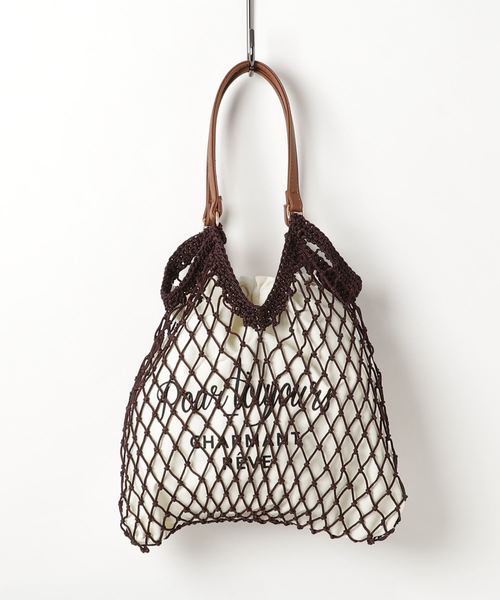 LOWRYS FARM(ローリーズファーム)の「FLハンドルメッシュトート 779557 (トートバッグ・レディース・ブラウン/シルバー/ブラック・FREE)」の6枚目の写真