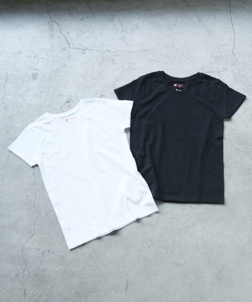 A part by(アパートバイ)の「Hanes/2パックTEE 774127(Tシャツ/カットソー・レディース・ホワイト・MEDIUM/LARGE)」の1枚目の写真