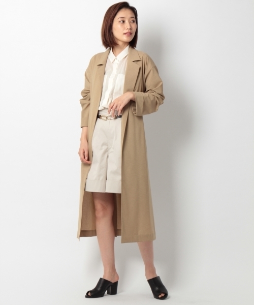 laboratory work（ラボラトリーワーク）の「ショートターンナップパンツ（その他パンツ・レディース・ベージュ/ネイビー/ナチュラル・MEDIUM）」の6枚目の写真