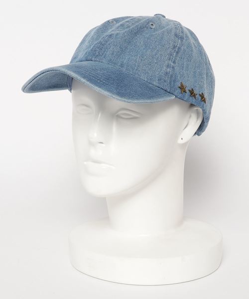 newhattan（ニューハッタン）の「newhattan スタースタッズキャップ（キャップ・レディース・プラム/ホワイト/ダークグレー/ピンク系その他/ライトブルー/ライトベージュ/ブラック・FREE）」の11枚目の写真