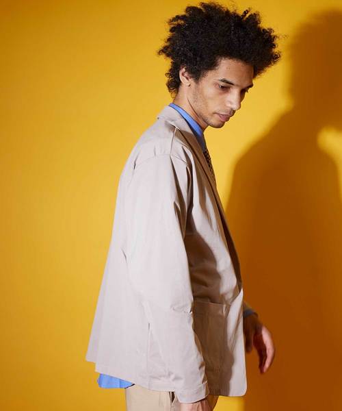 るぅとくん カーディガン ジャージ コントラスト ライン クルーネック カーディガン