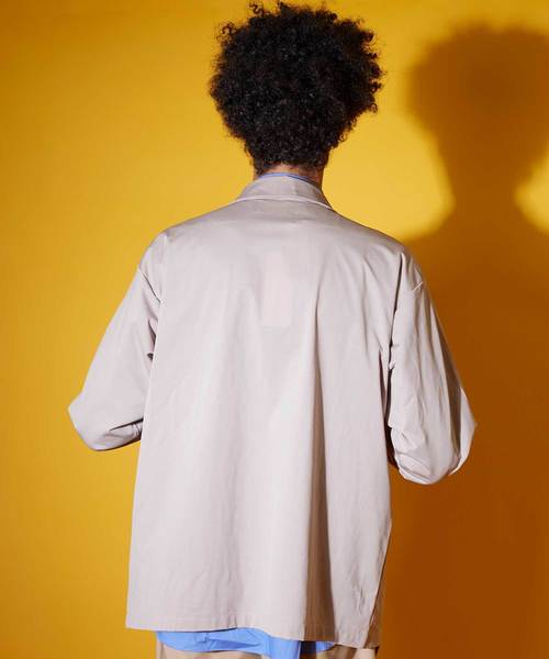 UNITED TOKYO（ユナイテッドトウキョウ）の「SOLOTEX（R）タフタジャージカーディガン（カーディガン/ボレロ・メンズ・ブラック/ベージュ/ネイビー・1/2/3）」の8枚目の写真