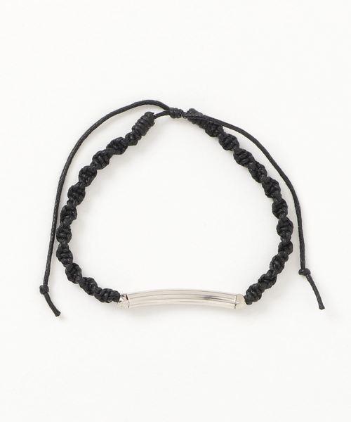 チャイハネ（チャイハネ）の「【チャイハネ】メタルチューブMEN'Sブレスレット（ブレスレット・メンズ・ブラック/ライトブラウン/ワイン・FREE）」の2枚目の写真