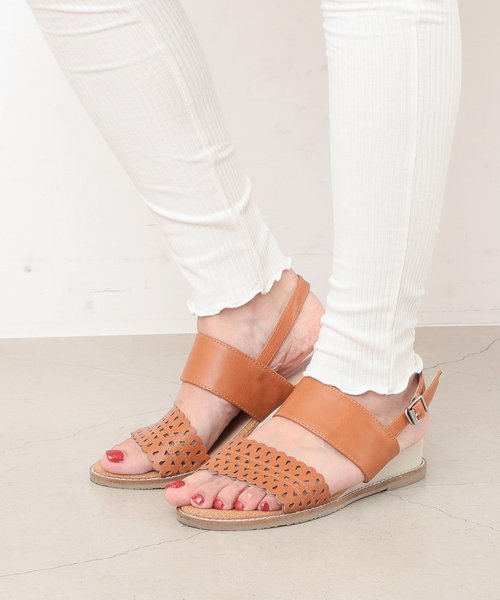 RAY CASSIN（レイカズン）の「ＹＩＬ　裾メロウリブレギンス（レギンス/スパッツ・レディース・ブラック/杢グレー/キナリ・FREE）」の8枚目の写真