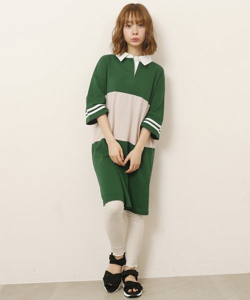 RAY CASSIN（レイカズン）の「ＹＩＬ　裾メロウリブレギンス（レギンス/スパッツ・レディース・ブラック/杢グレー/キナリ・FREE）」の13枚目の写真