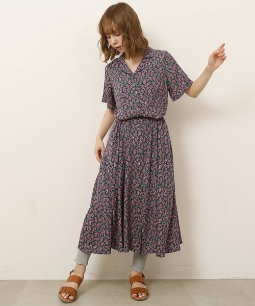 RAY CASSIN（レイカズン）の「ＹＩＬ　裾メロウリブレギンス（レギンス/スパッツ・レディース・ブラック/杢グレー/キナリ・FREE）」の17枚目の写真