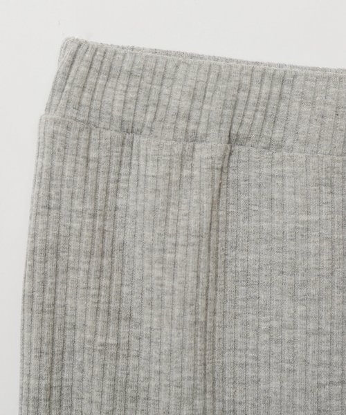 RAY CASSIN（レイカズン）の「ＹＩＬ　裾メロウリブレギンス（レギンス/スパッツ・レディース・ブラック/杢グレー/キナリ・FREE）」の19枚目の写真